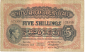 East Africa 5 Shillings,  1. 1.1938